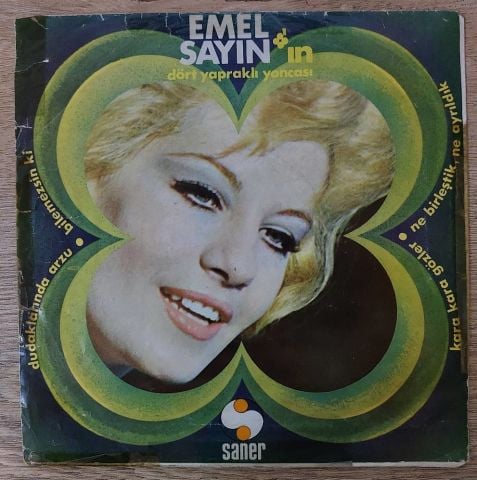 Emel Sayın – Dudaklarında Arzu / Bilemezsin Ki / Kara Kara Gözler / Ne Birleştik Ne Ayrıldık 45LİK PLAK