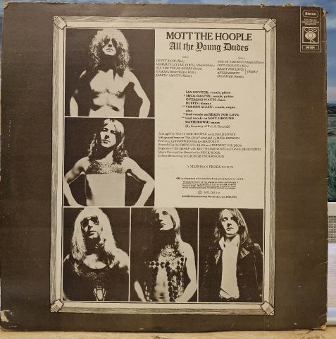 Mott The Hoople – All The Young Dudes LP PLAK