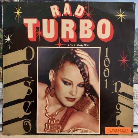 ÇEŞİTLİ SANATÇILAR - R.A.D. TURBO DİSCO 1001  LP PLAK