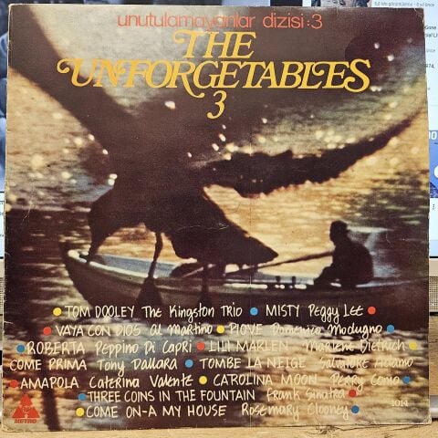 Various – The Unforgetables / Unutulmayanlar Dizisi: 3 LP PLAK