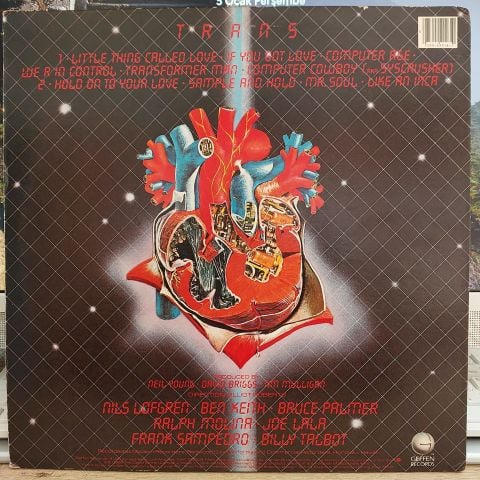 NEİL YOUNG - TRANS LP PLAK