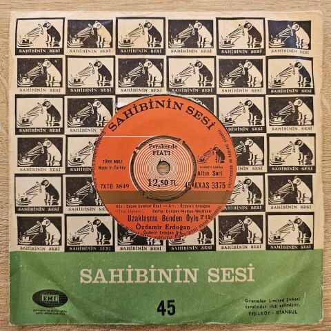 Özdemir Erdoğan – Duyduk Duymadık Demeyin / Uzaklaşma Benden Öyle 45LİK PLAK...