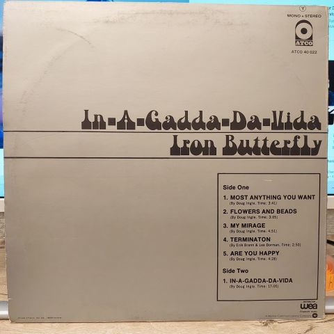 Iron Butterfly – In-A-Gadda-Da-Vida LP PLAK