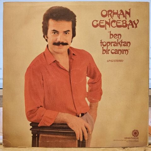 Orhan Gencebay – Ben Topraktan Bir Canım LP PLAK