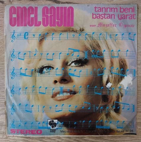 Emel Sayın – Tanrım Beni Baştan Yarat 45LİK PLAK