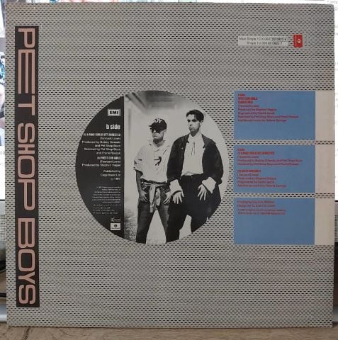 Pet Shop Boys – West End Girls (Dance Mix) LP PLAK