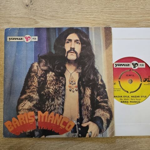 BARIŞ MANÇO - NAZAR EYLE NAZAR EYLE 45LİK PLAK