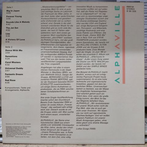 Alphaville – Alphaville LP PLAK