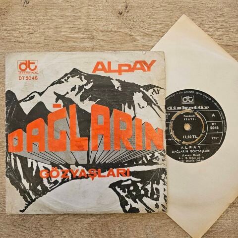 Alpay – Dağların Gözyaşları / Ağa Düşen Kadın 45LİK PLAK