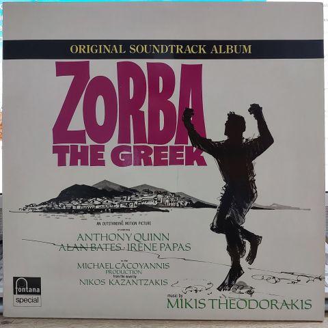 Mikis Theodorakis – Zorba The Greek (Original Soundtrack Album) LP PLAK