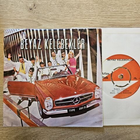 Beyaz Kelebekler – Menem Misafir / Buğulu Gözler 45LİK PLAK