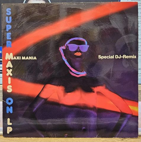 Various – Super Maxis On LP - Maxi Mania LP PLAK