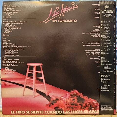 Julio Iglesias – En Concierto LP PLAK