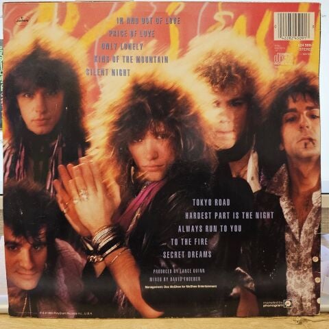 Bon Jovi – 7800° Fahrenheit LP PLAK