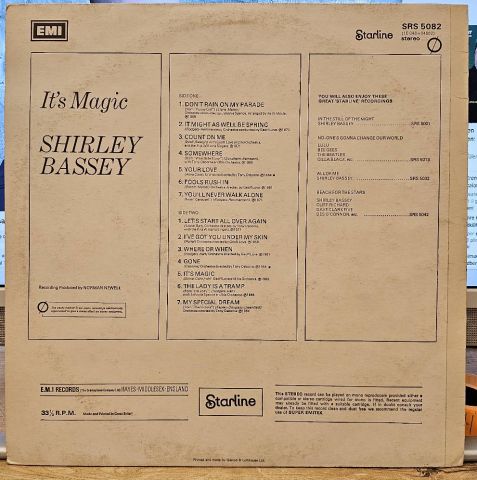 Shirley Bassey – It's Magic LP PLAK