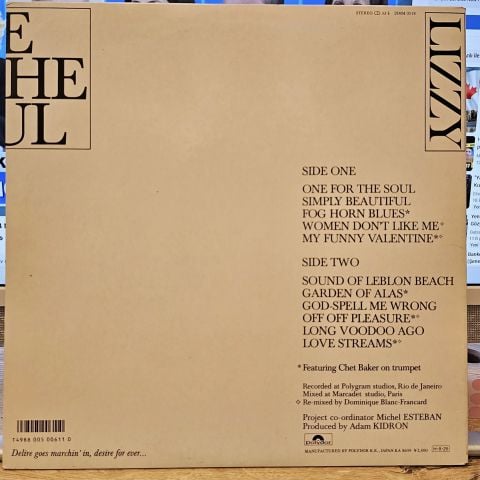 Lizzy Mercier Descloux – One For The Soul LP PLAK