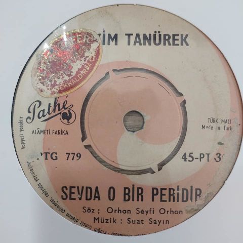 SEVİM TANÜREK - SEVDA BİR PERDEDİR 45LİK PLAK