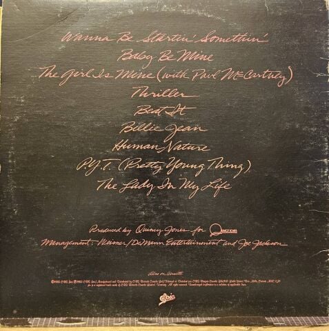 Michael Jackson – Thriller LP PLAK