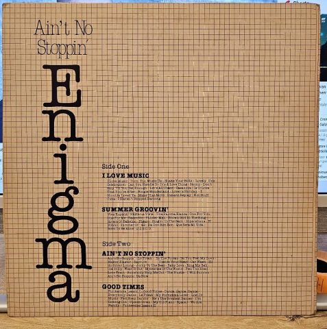 ENIGMA - AIN'T NO STOPPIN LP PLAK