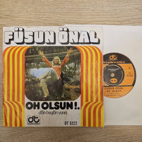 FÜSUN ÖNAL - OH OLSUN 45LİK PLAK