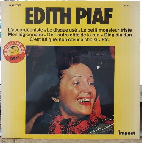 Edith Piaf – Edith Piaf LP PLAK