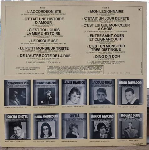 Edith Piaf – Edith Piaf LP PLAK