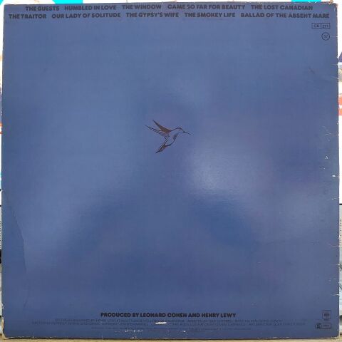 Leonard Cohen – Recent Songs LP PLAK