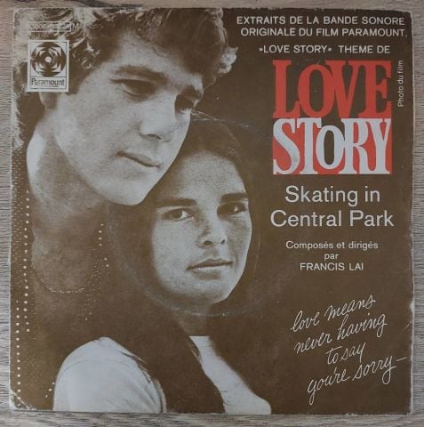 Francis Lai – Colonna Sonora Originale Love Story 45LİK PLAK