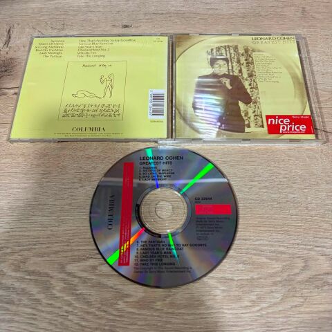 LEONARD COHEN - GREATEST HITS CD