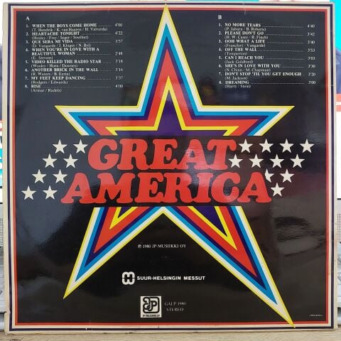 Unknown Artist – Great America - 16 Hot U.S. Chartstoppers LP PLAK