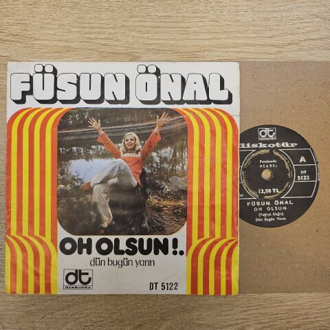 FÜSUN ÖNAL - OH OLSUN 45LİK PLAK