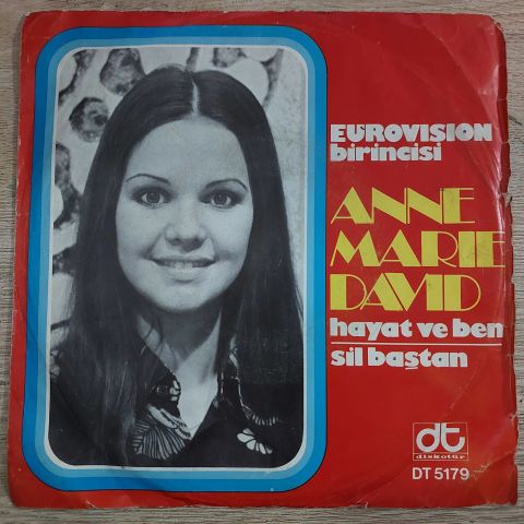ANNE MARIE DAVID - HAYAT VE BEN 45LİK PLAK