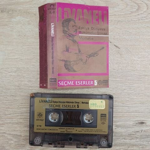 ZÜLFÜ LİVANELİ - SEÇME ESERLER 5 KASET