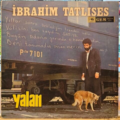İbrahim Tatlıses – Yalan LP PLAK