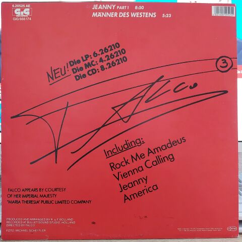 Falco – Jeanny (Part 1) LP PLAK
