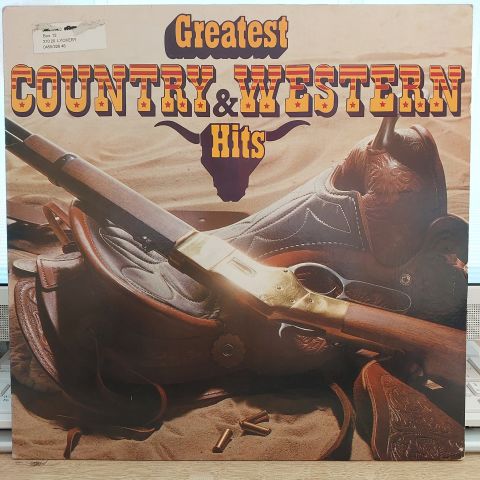 GREATEST COUNTRY &WESTERN HİTS LP PLAK
