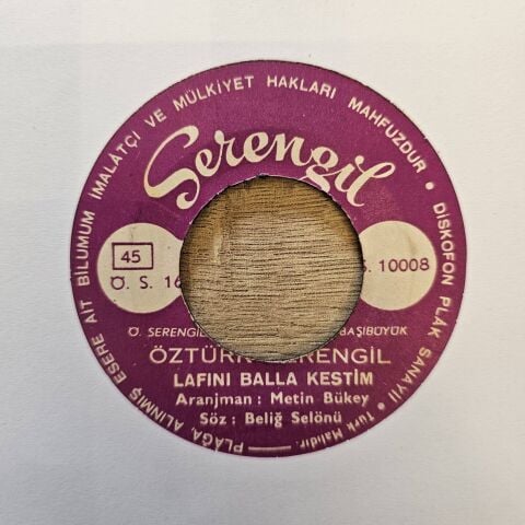 Öztürk Serengil – Şepke 45LİK PLAK