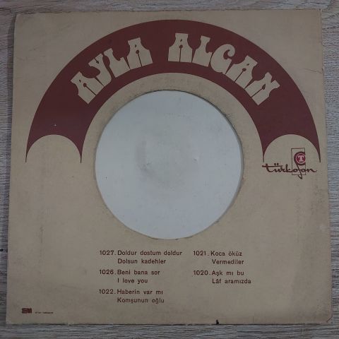 AYLA ALGAN - KOCA ÖKÜZ 45LİK PLAK