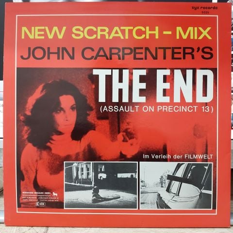The Splash Band – John Carpenter's The End (Assault On Precinct 13) (New Scratch-Mix) LP PLAK