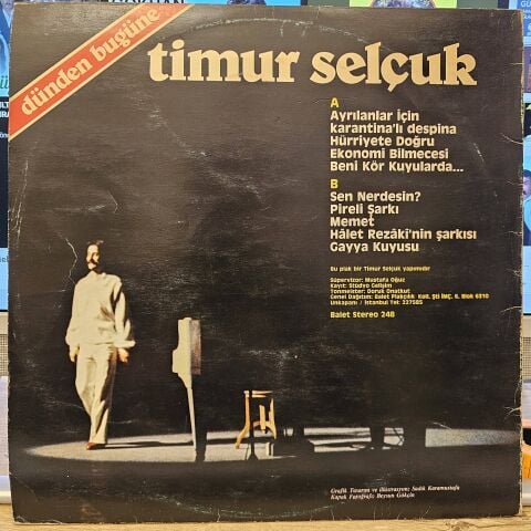 Timur Selçuk – Dünden Bugüne LP PLAK