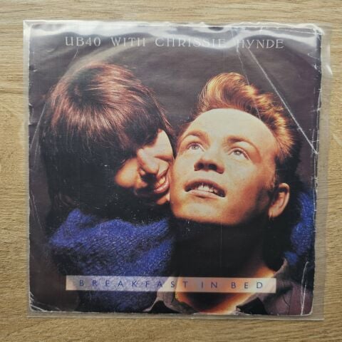 UB40 With Chrissie Hynde – Breakfast In Bed 45LİK PLAK