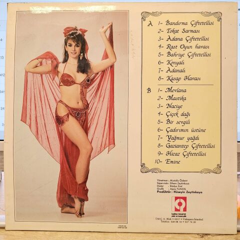 Burçin Orhon – Raks-ı Şahane (Turkish Oriental Belly Dance) LP PLAK