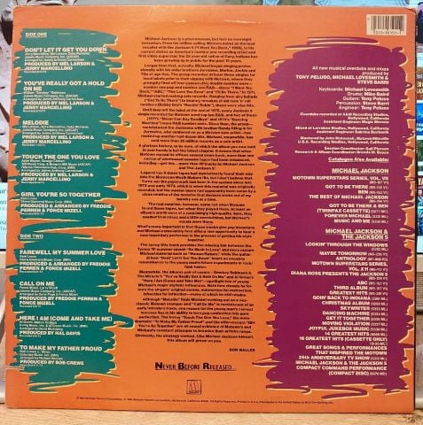 Michael Jackson – Farewell My Summer Love 1984 LP PLAK
