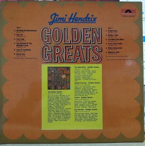 Jimi Hendrix – Golden Greats LP PLAK