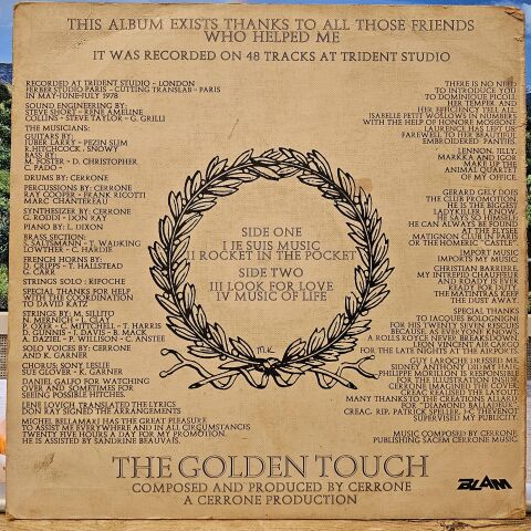 Cerrone – Cerrone IV - The Golden Touch LP PLAK