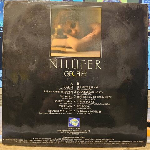 Nilüfer – Geceler LP PLAK