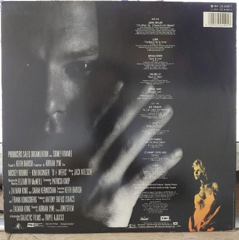 Various – 9½ Weeks (Original Motion Picture Soundtrack) LP PLAK