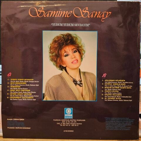 Samime Sanay – Yudum Yudum Sevdayım LP PLAK