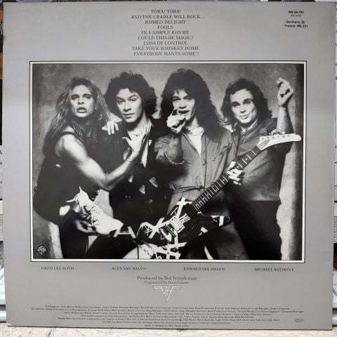 Van Halen – Women And Children First LP PLAK