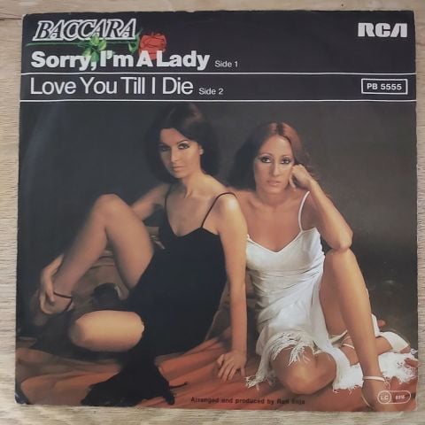 Baccara – Sorry, I'm A Lady 45LİK PLAK